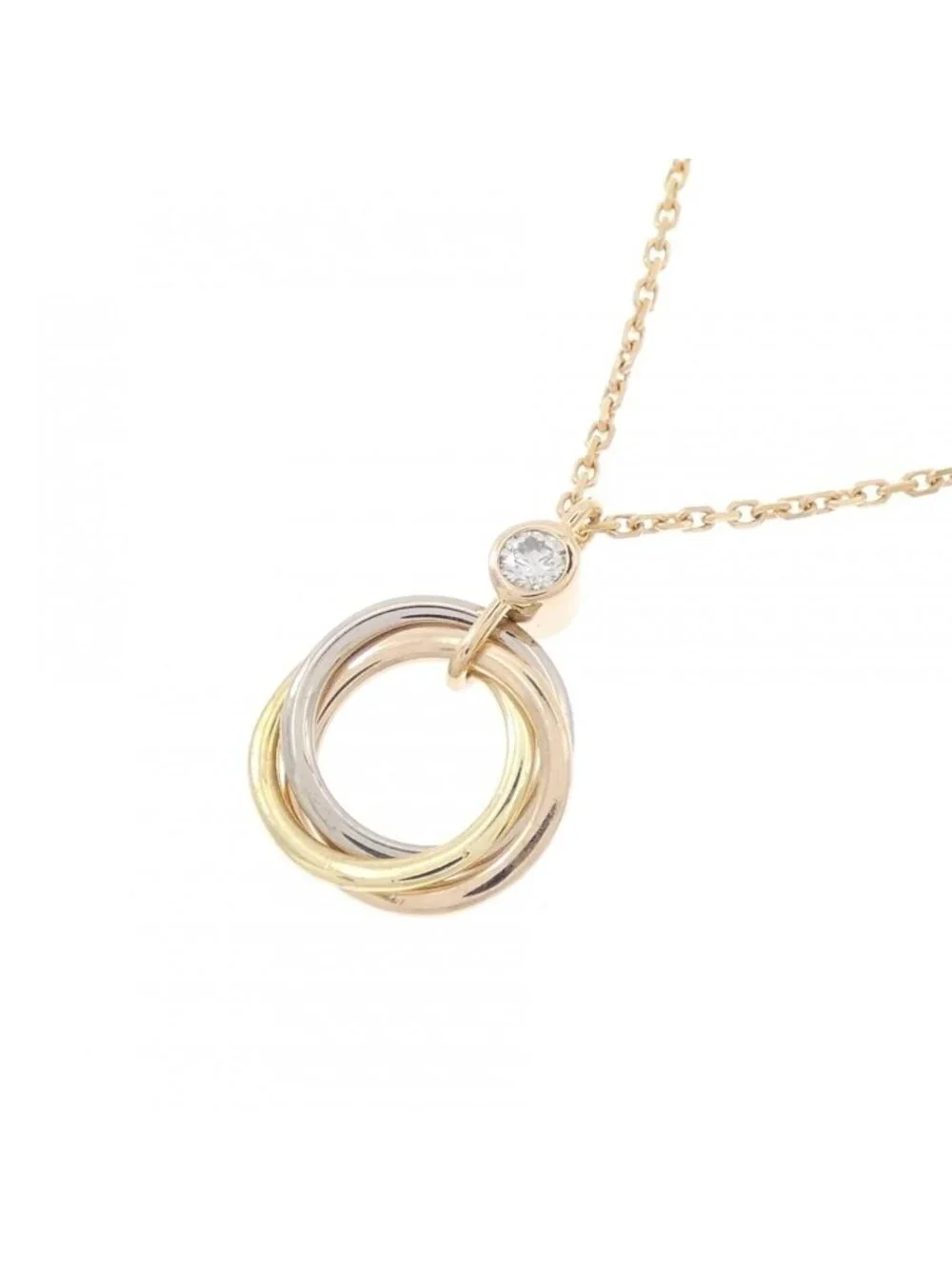 Cartier Trinity Necklace Pink